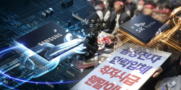 노란봉투법 최대 타격은 반도체? 삼성전자·SK하이닉스 '총파업 예고'에 하청노조 교섭까지
