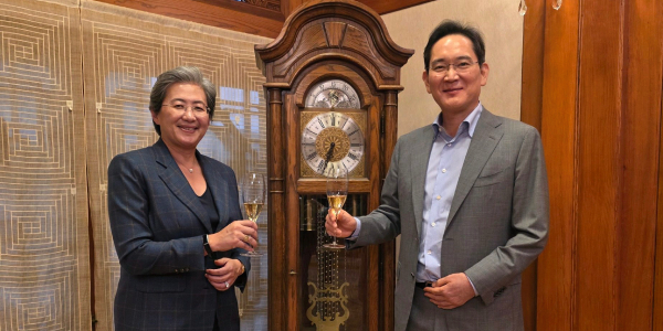 이재용 리사 수와 '반도체 빅딜', 삼성전자 AMD와도 'HBM-파운드리' 동맹 