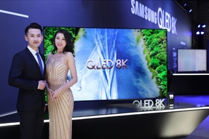 삼성전자, 중국 상하이에서 ‘QLED 8K TV 신제품 발표회’ 열어