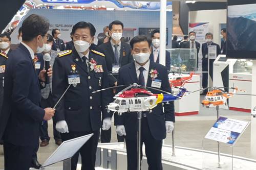 한국항공우주산업, '국제해양 안전대전' 참가해 국산헬기 9종 알려