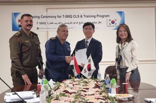 한국항공우주산업, 이라크와 고등훈련기 T-50IQ 후속운영지원 계약