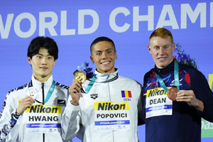 황선우 세계선수권 자유형 200m 은메달, 박태환 이후 11년 만에 수상
