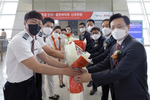 제주항공 인천~몽골 울란바토르 노선 운항 시작, 주4회 일정