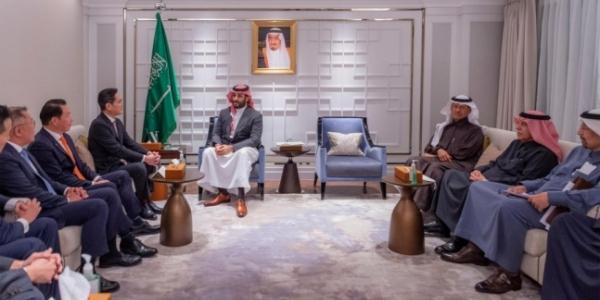 이재용 포함 총수 8명 사우디 왕세자와 1시간반 회동, 네옴시티 협력 논의