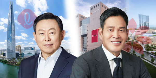 [CEO 매치] 롯데-신동빈 신세계-정용진, 유통 위기 탈출 혁신 경쟁