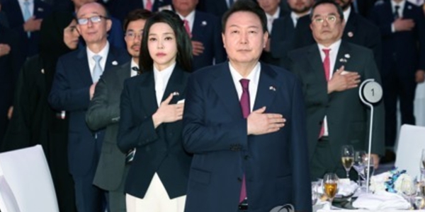 윤석열, 이재용 정의선 앞에서 "나는 대한민국 영업사원"