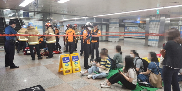 코레일 수내역 에스컬레이터 역주행 사과, "부상자 치료와 보상에 최선”