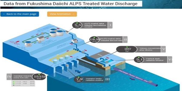 IAEA 후쿠시마 오염수 방류 데이터 실시간 첫 공개, 삼중수소 기준치 미만
