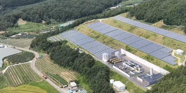 삼성물산, 경북 김천에 태양광발전 연계한 그린수소 생산 프로젝트 추진