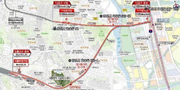 HDC현대산업개발, 3600억 규모 인덕원~동탄 복선전철 제12공구 수주