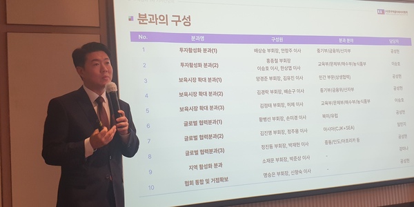 [현장] 엑셀러레이터협회장 전화성 “협회 통합 후 민간 컨트롤러 역할 수행" 