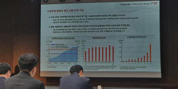 [현장] “한국 60세 이상 가계부채 비중 증가세”, 노년 '빚 쓰나미' 경고음 커져 