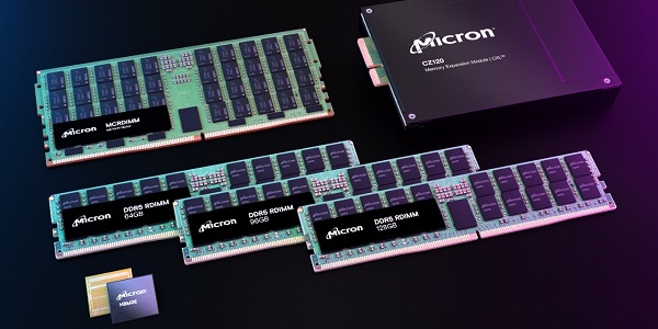 마이크론 AI 메모리반도체 우위 자신, 128GB DDR5 서버용 D램 최초로 공급