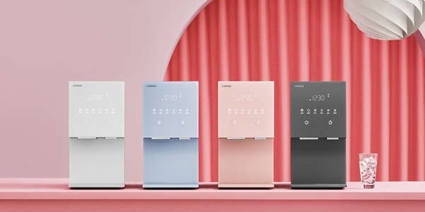 코웨이 새 아이콘 얼음정수기 출시, '온도' '출수량' '얼음 크기' 맞춤 제어 가능