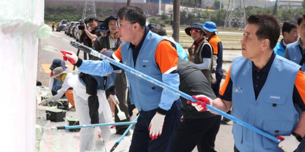 포스코그룹 장인화 회장 포항서 봉사활동, "지역사회와 함께 성장·발전"