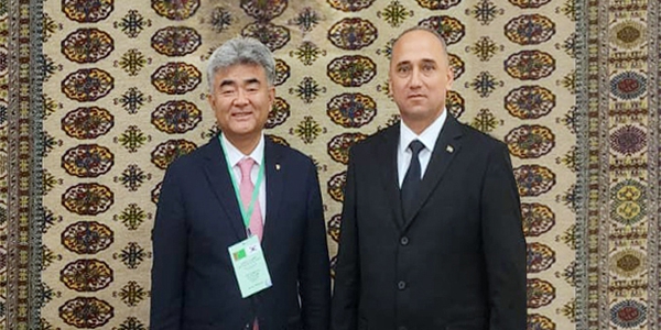 대우건설 회장 정원주 투르크메니스탄 방문, 중앙아시아 진출 초석 기대
