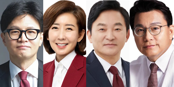 [한국갤럽] 국힘 당대표 선호도, 한동훈 36% 나경원 17% 원희룡 10%