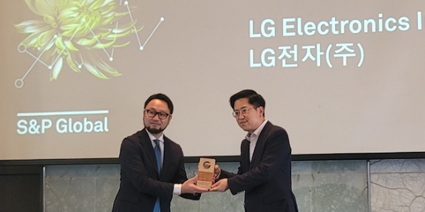 LG전자 'S&P ESG 경영성과' 상위 1%, 가전·여가용품에서 최고점 