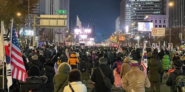 [현장] 윤석열 탄핵 표결 국힘 퇴장에 불성립 가능성, 