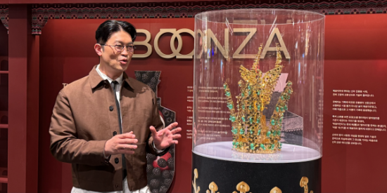 [현장] 복분자주 신라 금관 만나다, 다이나믹듀오 최자가 꺼낸 '가장 힙한 전통'