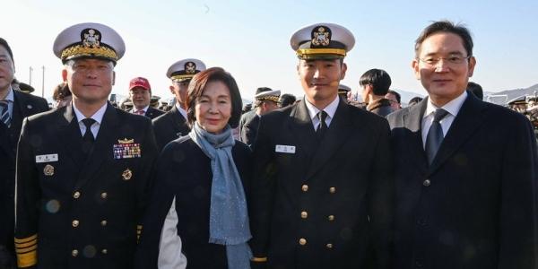 이재용 장남 이지호 소위, 해군 5전단에서 통역 장교로 복무