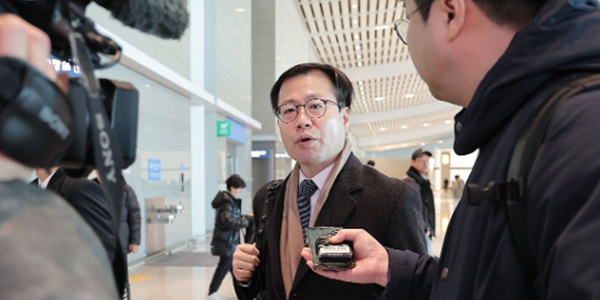 통상본부장 여한구 방미, 