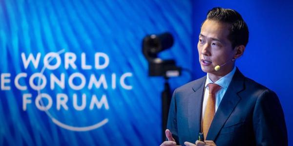 한화 김동관 다보스포럼 기고, 