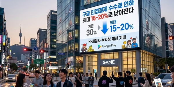 구글 인앱결제 수수료 최대 15%로 낮아진다, 넷마블 엔씨 게임사 수익성 큰폭 개선 전망