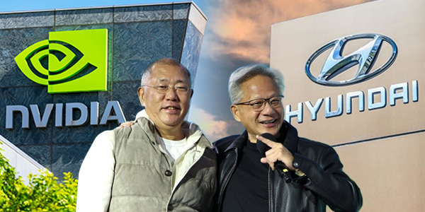 정의선 엔비디아와 손잡고 자율주행 판 흔든다, 현대차 연내 나올 GV90