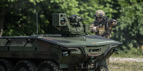 한화에어로스페이스 '아리온스멧', 육군 다목적무인차량 성능평가 완수