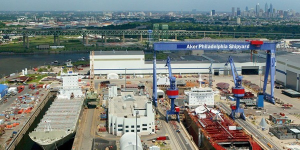 한화오션 필리조선소 '미국 조선업 한계 직면' 평가, 
