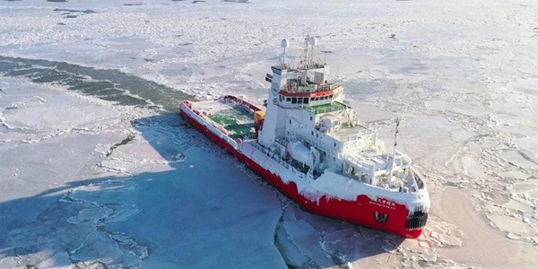 해수부 북극항로 시범 운항에 중국 관영매체 긍정 평가, 