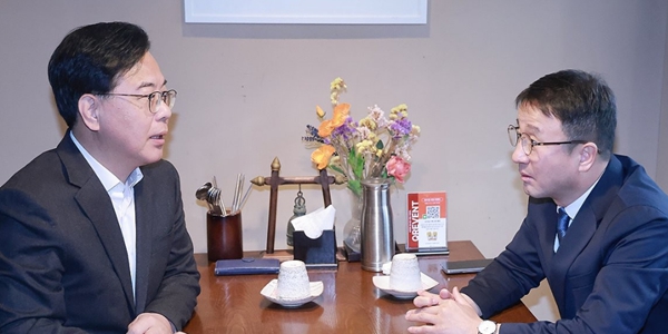 한병도 송언석 추경 일정 합의, 4월10일까지 국회 본회의 처리하기로