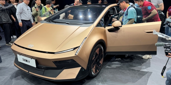 [베이징모터쇼] 현대차 중국 전략 전기차 '아이오닉V' 최초 공개, 5년간 중국서 신차 20종 투입