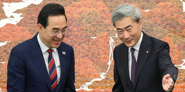 기획처 장관 박홍근·한은 총재 신현송 첫 회동, 재정·통화정책 공조 부각