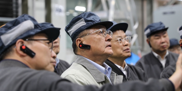 LS일렉트릭 회장 구자균 청주공장 방문, 