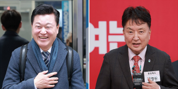 [6·3 선거 출구조사/충북지사] 민주당 신용한 56.2% vs 국민의힘 김영환 43.8%, 12.4%p 차이