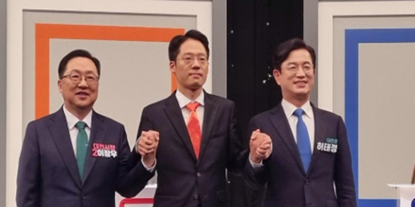 [6·3 선거 출구조사/대전시장] 민주당 허태정 55.9% vs 국힘 이장우 42.9%, 13.0%p 차이