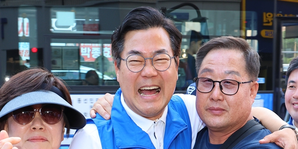 [6·3선거 출구조사/인천·강원·제주] 인천 민주당 박찬대 45.5%·제주 민주당 위성곤 62.2%, 강원 초접전
