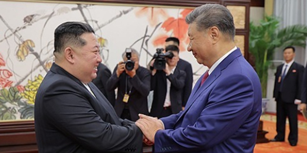 북한 중국 정상회담, 김정은 