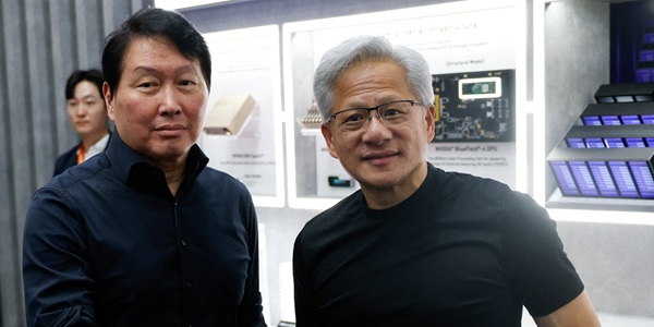 엔비디아 주도 AI 열풍에 삼성전자 SK하이닉스 역할 커져, 젠슨 황 