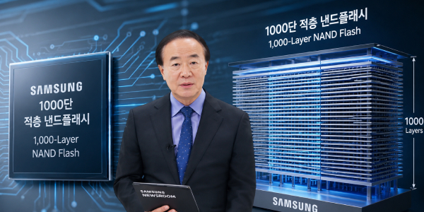 삼성전자 신소재와 접합기술로 '1천단 낸드' 시대 예고, 전영현 적층 초격차로 낸드 1위 수성