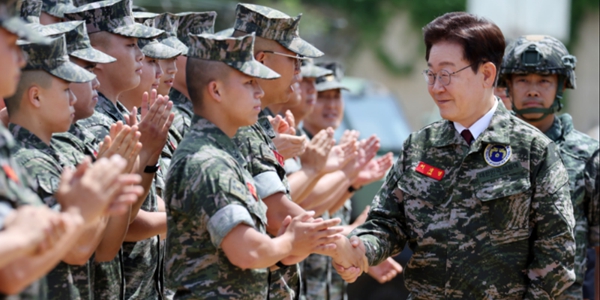 이재명 연평도 해병부대 방문, 