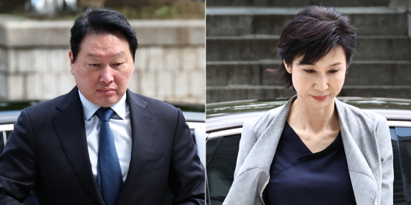 최태원·노소영 '재산분할' 파기환송심 7월24일 선고, SK 주식이 쟁점