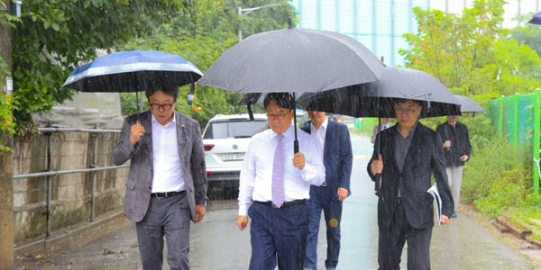 이성훈 LH 사장 취임 첫 현장방문 서리풀지구, 계획보다 1년 앞당긴 착공 지시