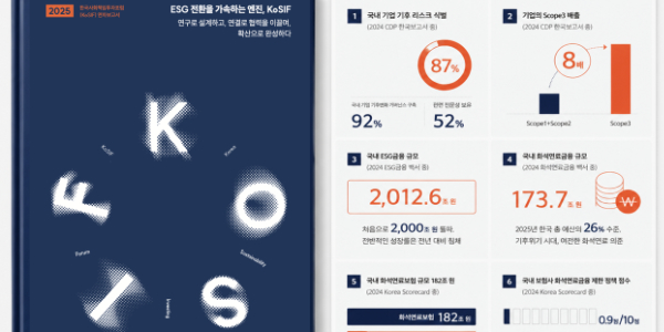 한국사회책임투자포럼 연차보고서 발간, 