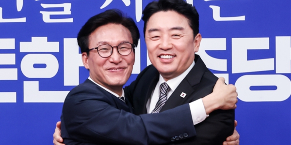 '18년 광야' 딛은 김민석, 이재명 정부 2년 차 민주당 신임 대표 선출
