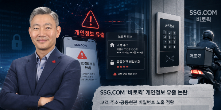[단독] SSG닷컴 바로퀵 '집주소·공동현관 비번' 고객정보 샜다, 최택