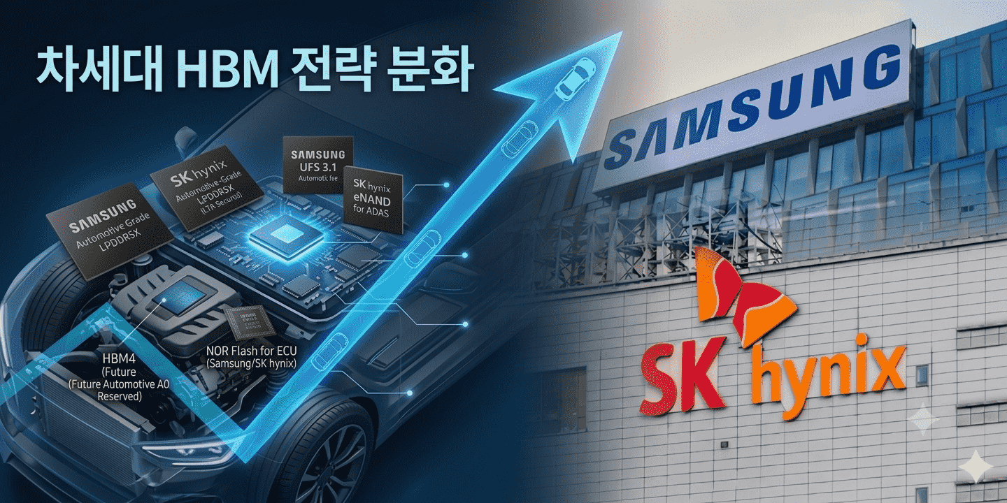 삼성 '3D 적층'·SK하이닉스 '어드밴스드 패키징', 엇갈린 차세대 HBM 기술 승부수